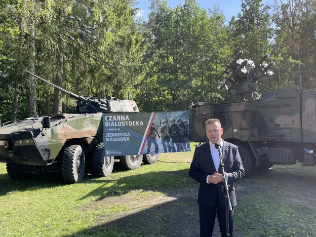 Błaszczak: W Czarnej Białostockiej powstanie jednostka wojskowa