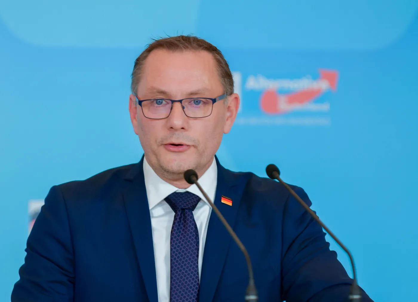 Incydent na wiecu wyborczym w Niemczech. Lider AfD Tino Chrupalla trafił do szpitala