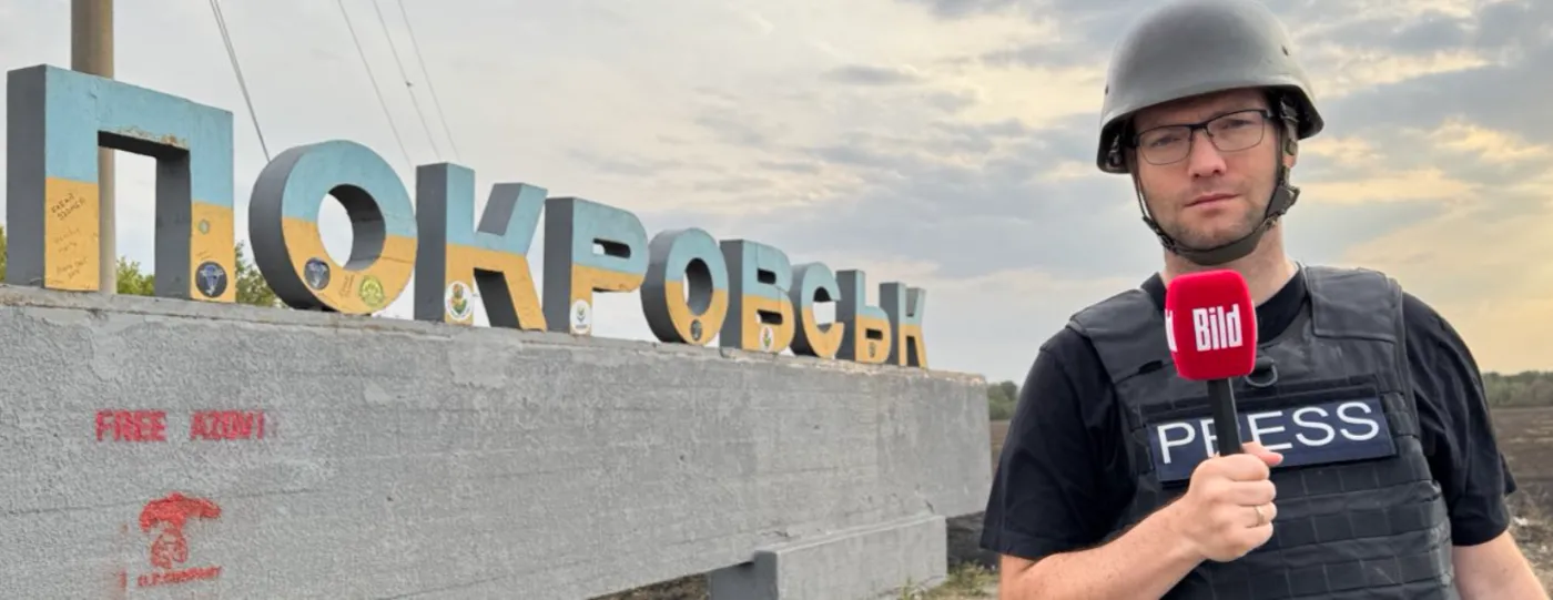 Niemiecki dziennikarz wraca z Ukrainy. Jego relacja może szokować!