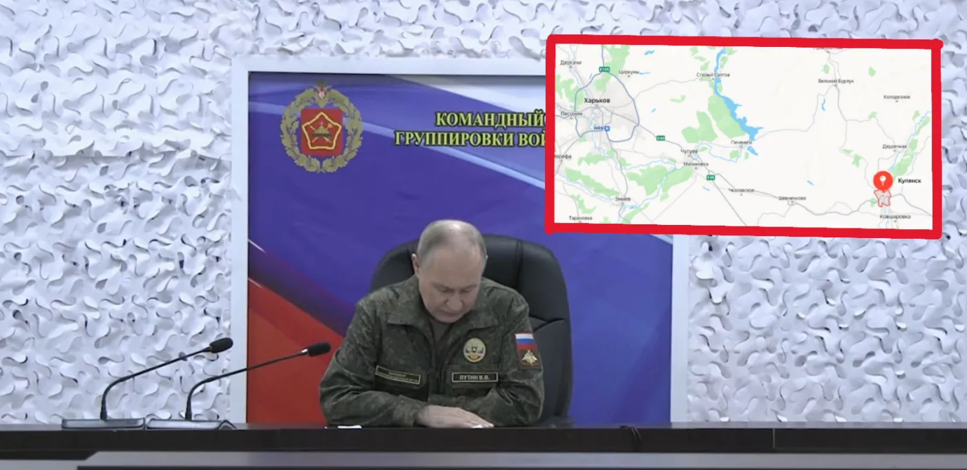 Kupiańsk zdobyty? Rosja ogłasza sukces, Ukraina zaprzecza, Putin na froncie