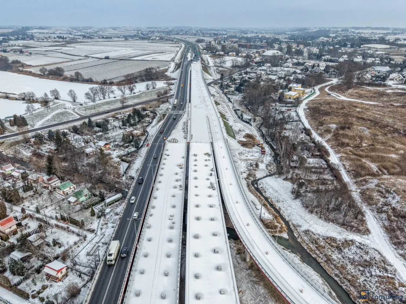 Budowa S7 w Krakowie. W czwartek kierowcy pojadą nowym zjazdem z Północnej Obwodnicy miasta