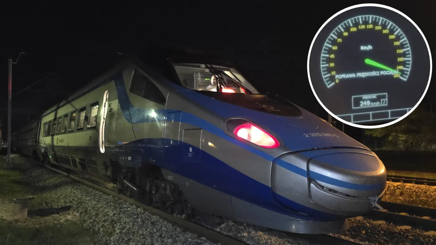 Kiedy pociągi będą jeździć 250 km/h z pasażerami?