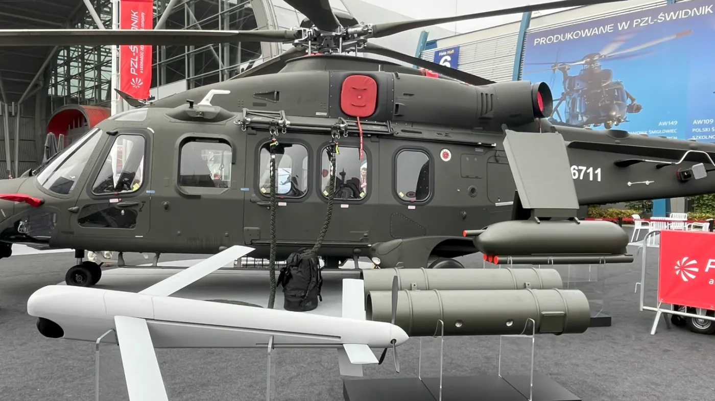 Dron i AW149