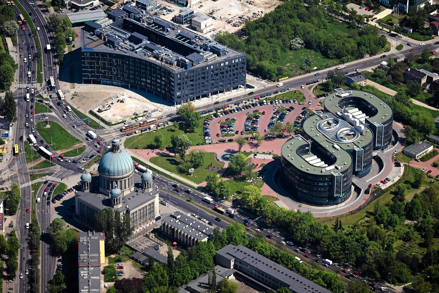 Łódź - tak dziś wygląda dawna "ziemia obiecana" (ZDJĘCIA Z LOTU PTAKA)