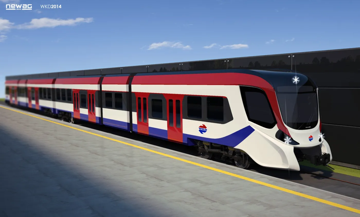 Nowe pociągi Newag dla WKD - zobacz wstępny projekt