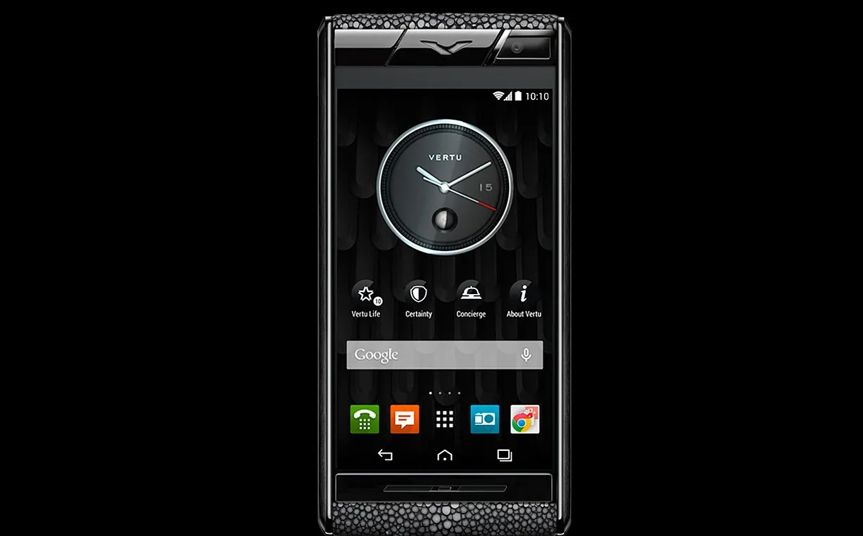 4. Vertu Aster Stingray Black 