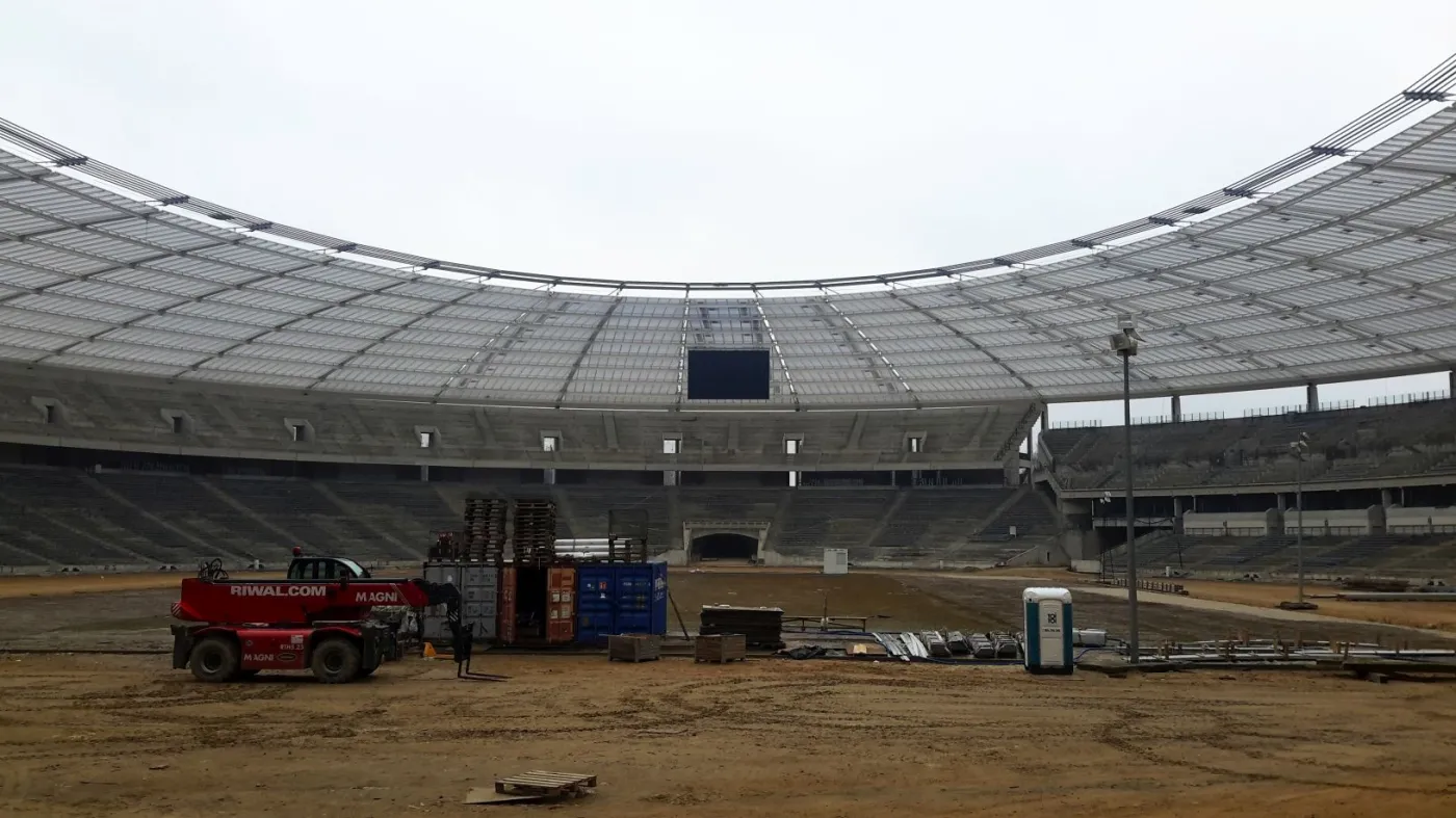 Największy dach w Europie. Stadion Śląski powstaje w bólach [ZDJĘCIA]