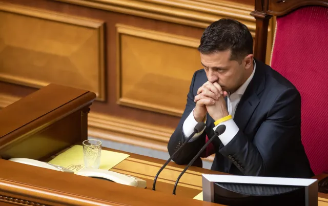 Prezydent Ukrainy nie wykluczył pełnowymiarowej wojny z Rosją