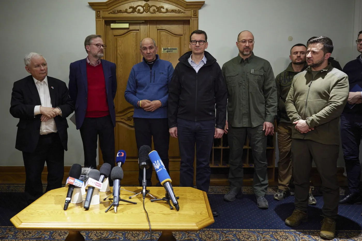 Kijów. Premier Fiala do prezydenta Zełeńskiego: Walczycie także dla nas i nie jesteście sami