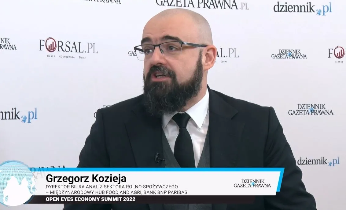 Kozieja: Rolnictwo także odpowiada za emisje i wymaga transformacji