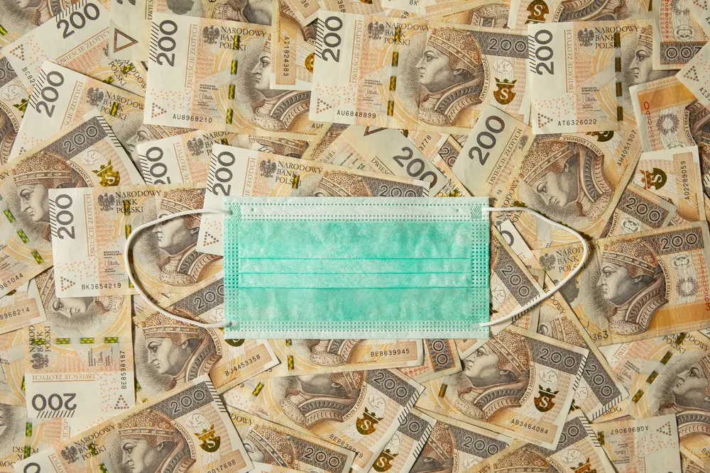 Wydatki Funduszu Przeciwdziałania COVID-19 w 2023 roku będą znacznie niższe