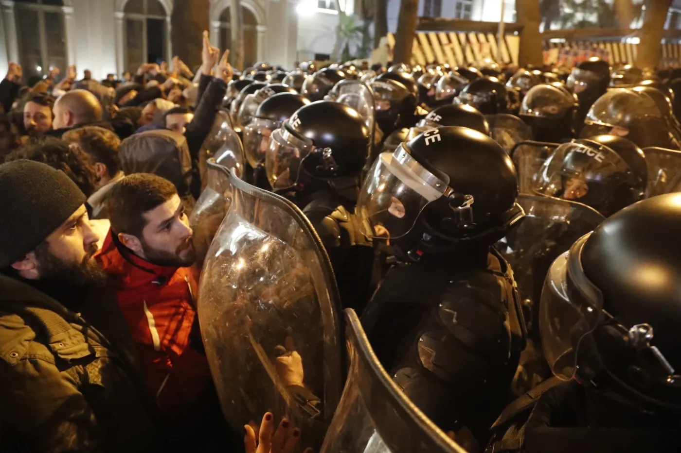 Protests against Foreign Agents Law in Tbilisi