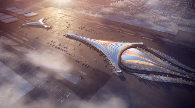 Kaczyński o CPK: Będzie miał ogromne znaczenie gospodarcze. Zapewni "deprowincjonalizację" Polski