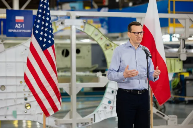 Morawiecki: Lockheed Martin produkuje nie tylko sprzęt wojskowy, ale także bezpieczeństwo Polski