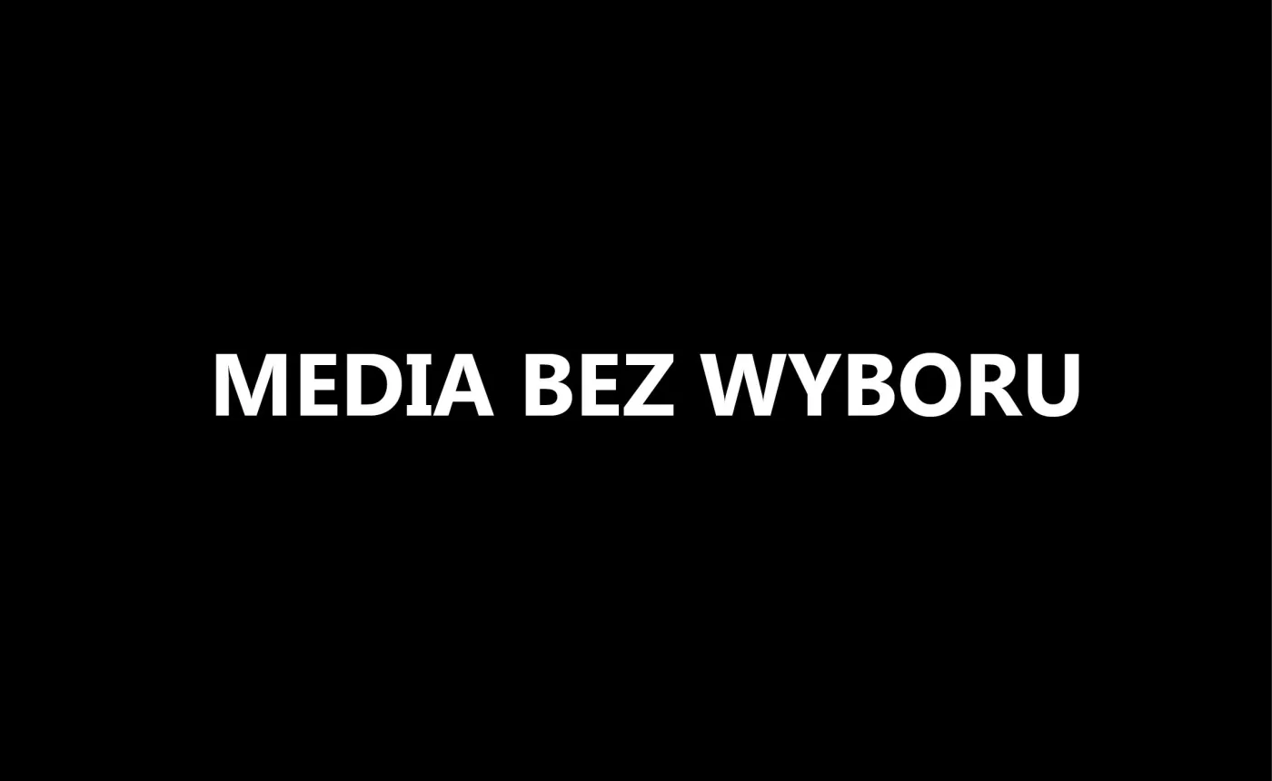 RPO: W pełni solidaryzuję się z akcją protestacyjną "Media bez wyboru"
