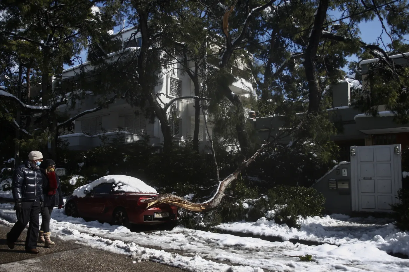 Śnieżyce w Grecji i Turcji, rekordowe mrozy w Teksasie. To efekt wiru polarnego