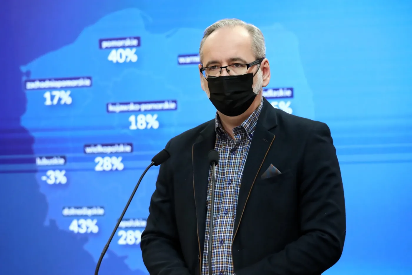 "Bardzo duży" wzrost zakażeń. Minister zdrowia: Sytuacja robi się trudna