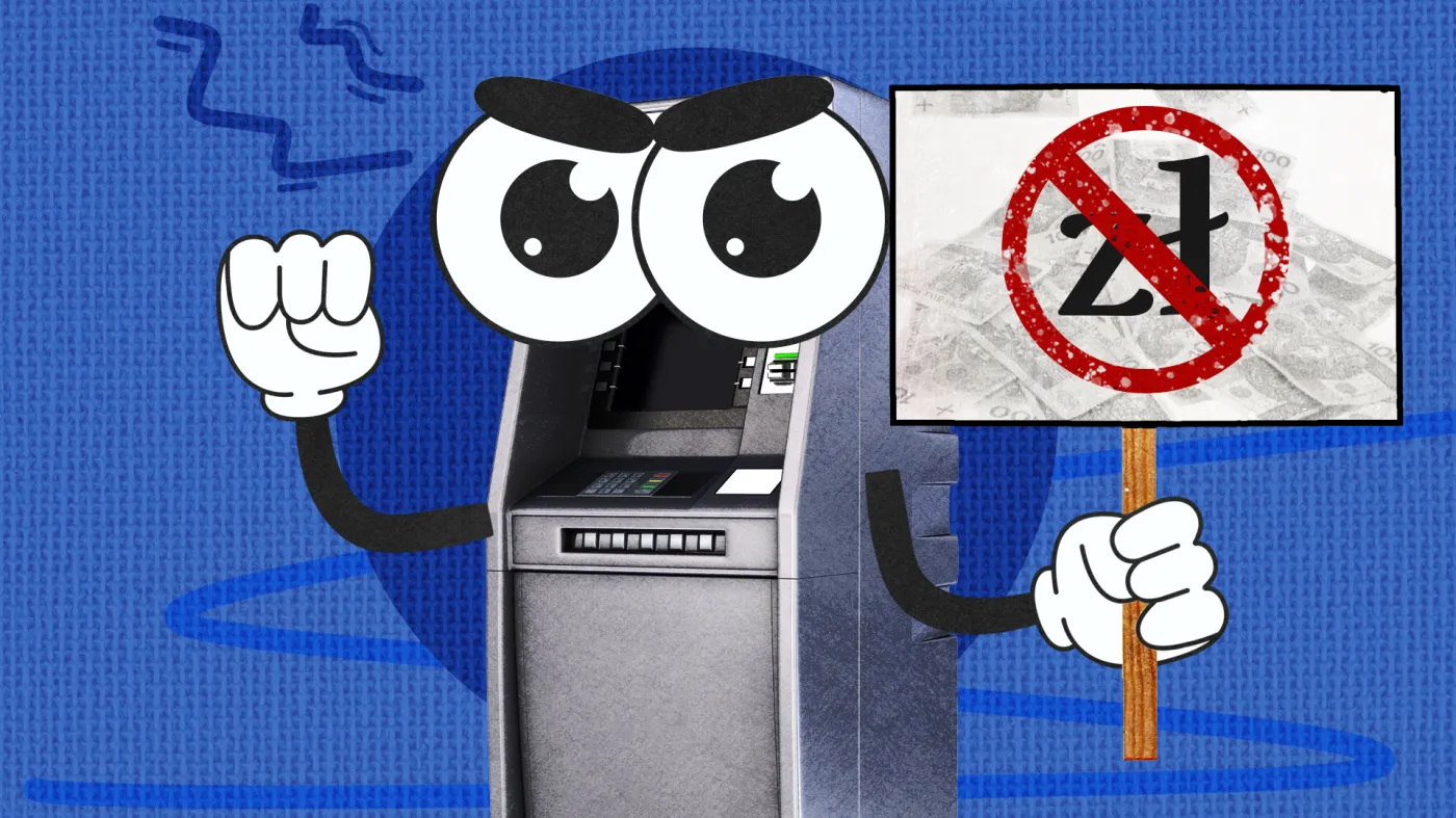 Widzieliście kiedyś strajkujący… bankomat? Owszem, widzieliście i być może zobaczycie jeszcze nie raz