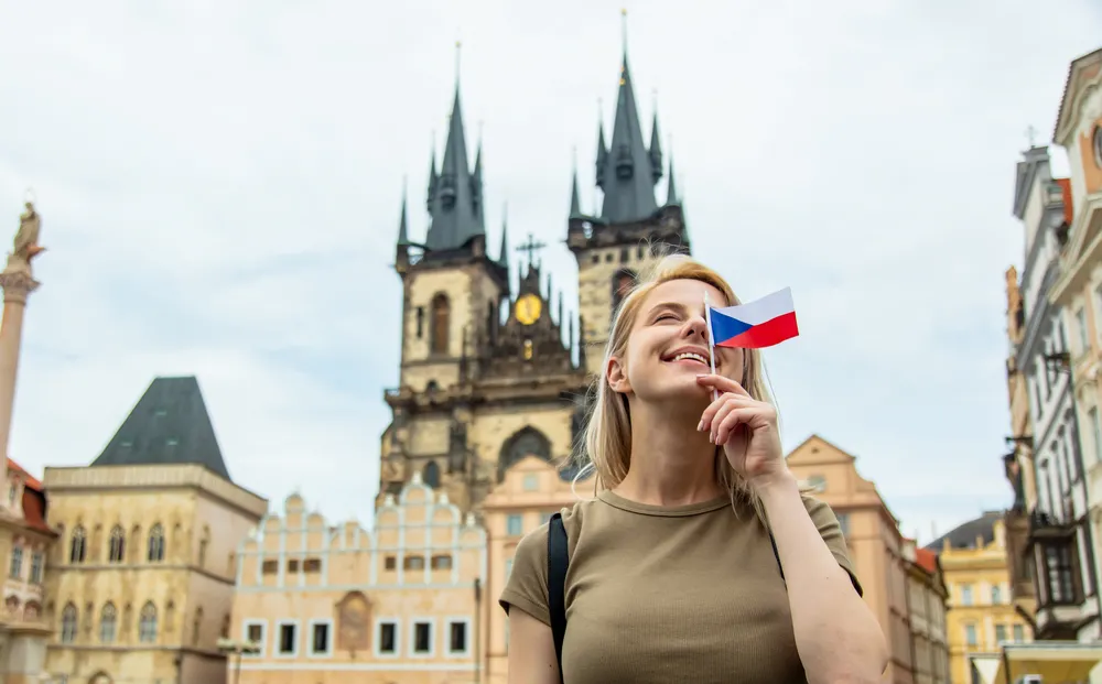 Czechy kobieta Praga Czechy Praga