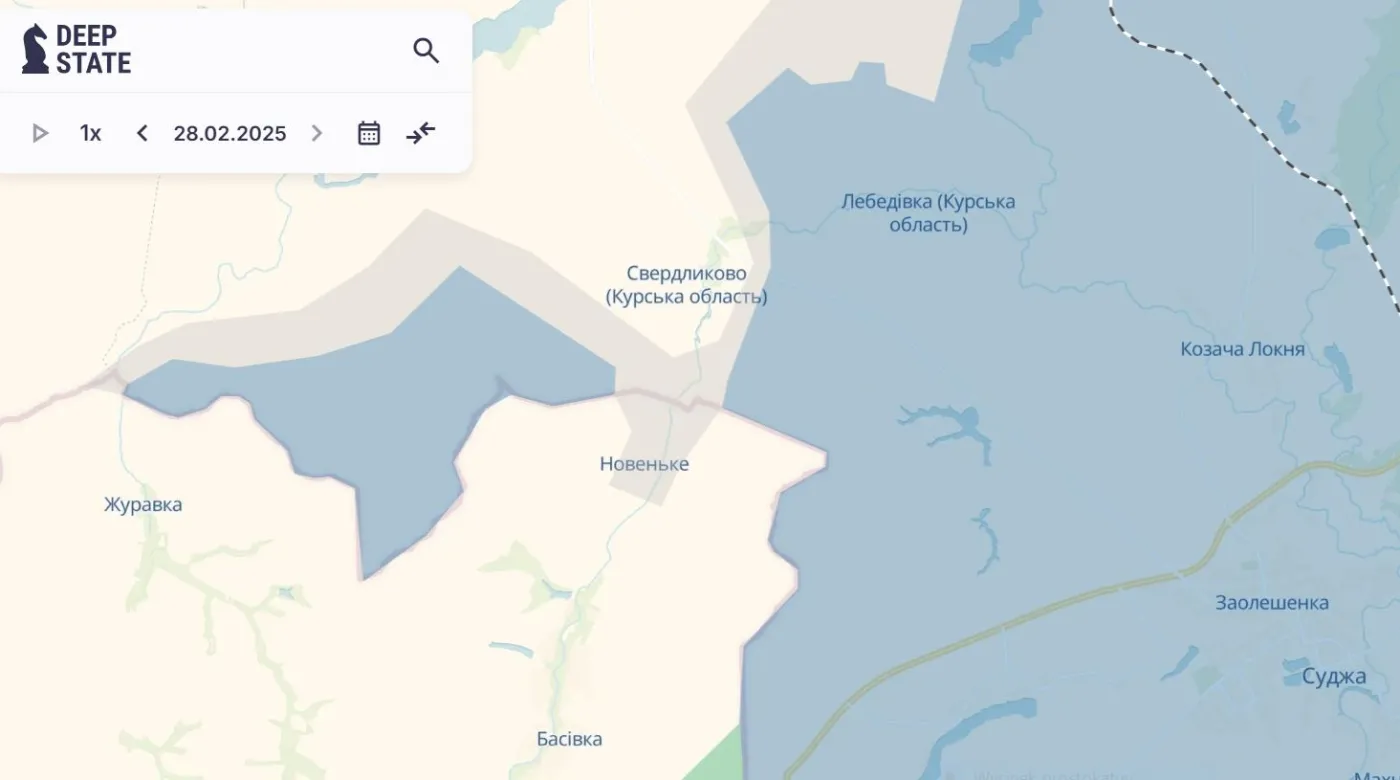 mapa Deep State