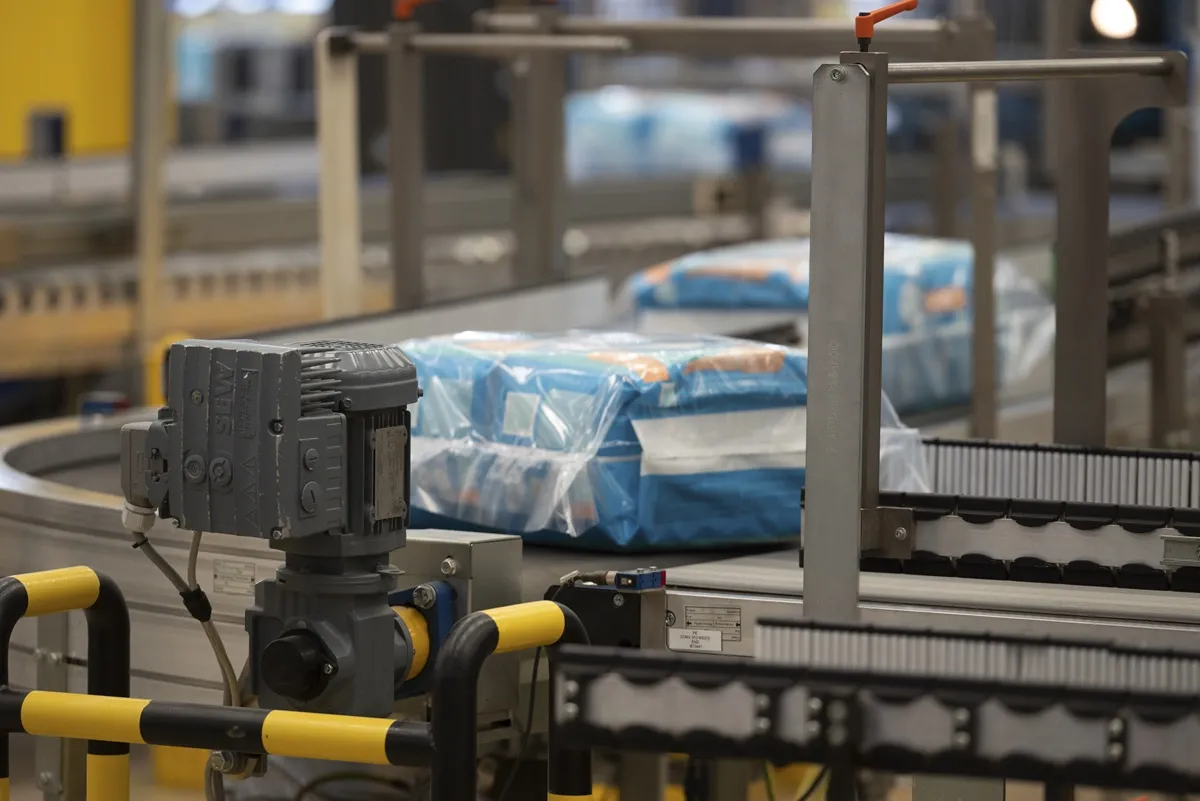 Z pieluszek produkowanych w warszawskiej fabryce Procter 