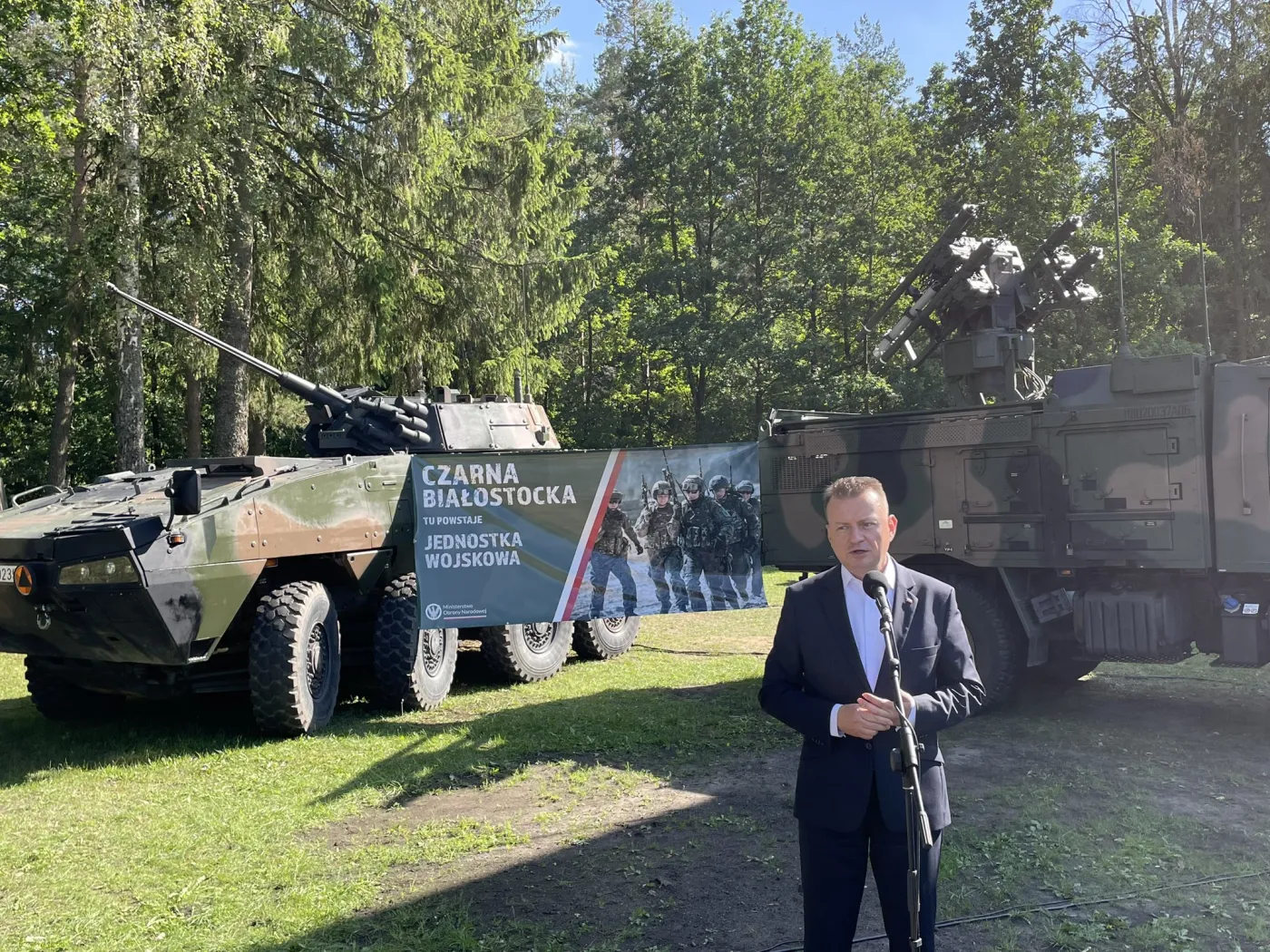 Błaszczak: W Czarnej Białostockiej powstanie jednostka wojskowa