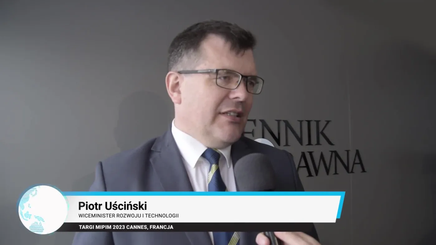 Piotr Uściński, wiceminister rozwoju i technologii