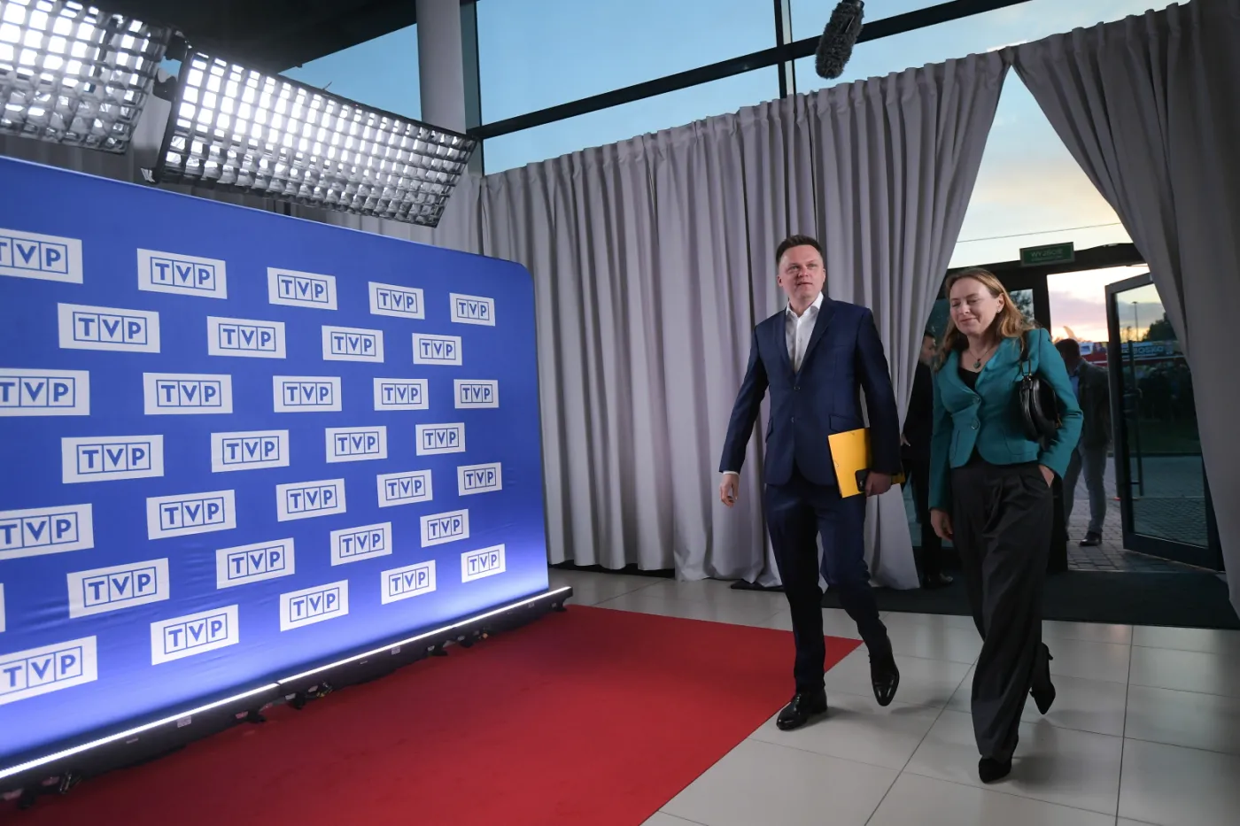 Debata wyborcza w TVP. Hołownia: Polska granica ma być nienaruszalna i święta