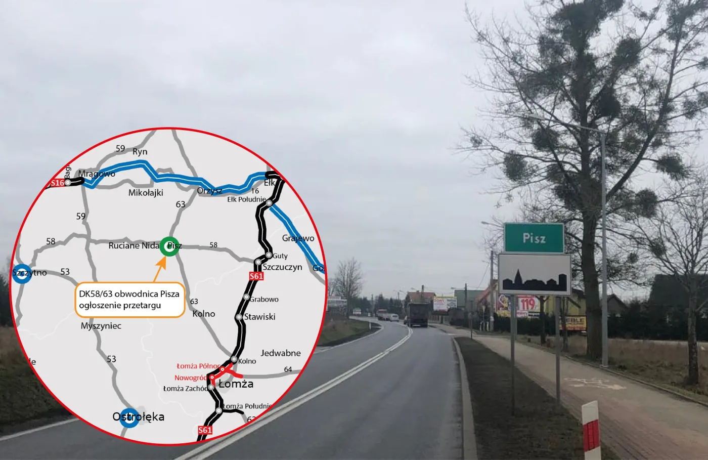 Mieszkańcy długo na to czekali. Znamy chętnych do budowy obwodnicy Pisza