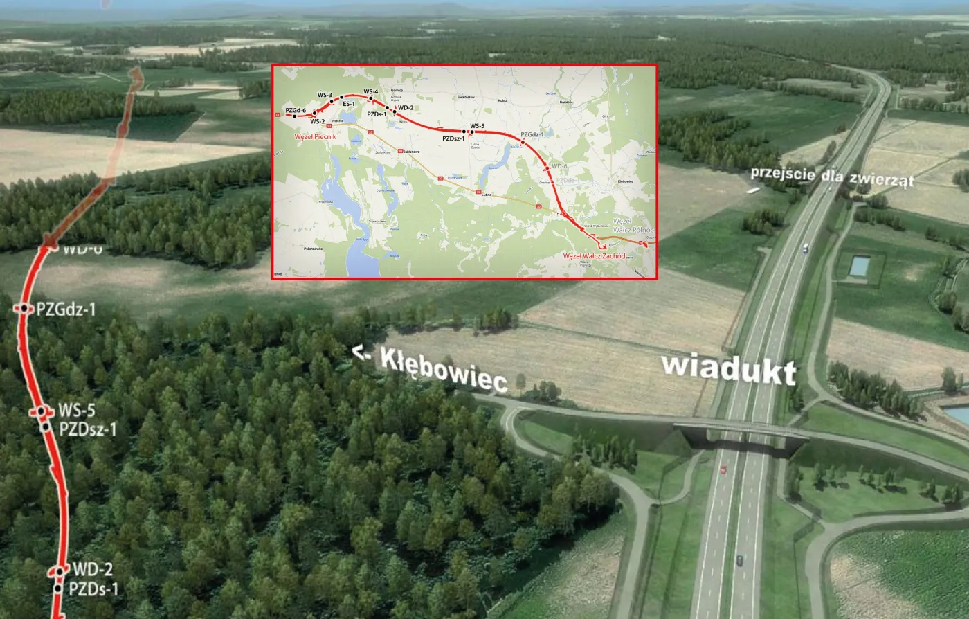 Ważna inwestycja drogowa na Pomorzu Zachodnim może ruszyć z kopyta. Kolejny odcinek S10 z pozwoleniem na budowę [MAPA]