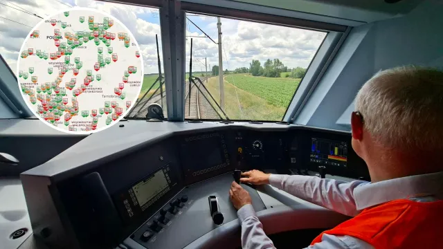 Gigantyczne opóźnienia na kolei. Trwa protest. Pociągi jeżdżą 20 km/h
