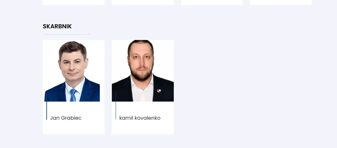 Była strona internetowa PO przejęta. Przerobione zdjęcia, Kamil ...