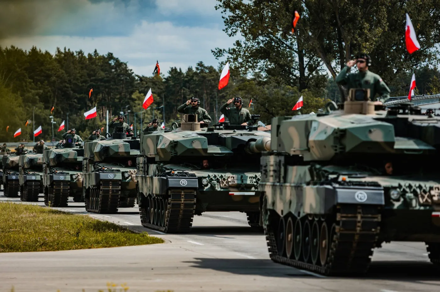Czołgi w Wesołej
