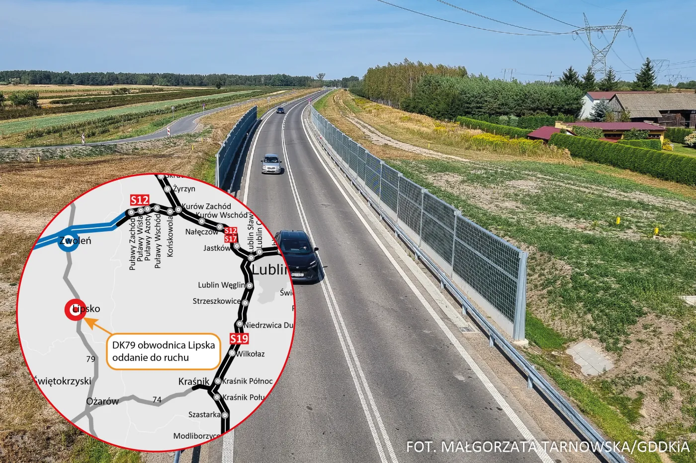 Program budowy 100 obwodnic. Pierwszą z dziewięciu mazowieckich tras oddano do użytku [MAPA]
