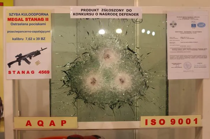 Szyba kuloodporna Megal
