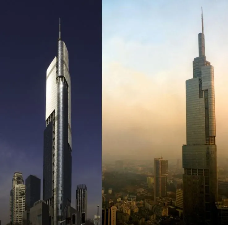 3. Zifeng Tower, Nankin