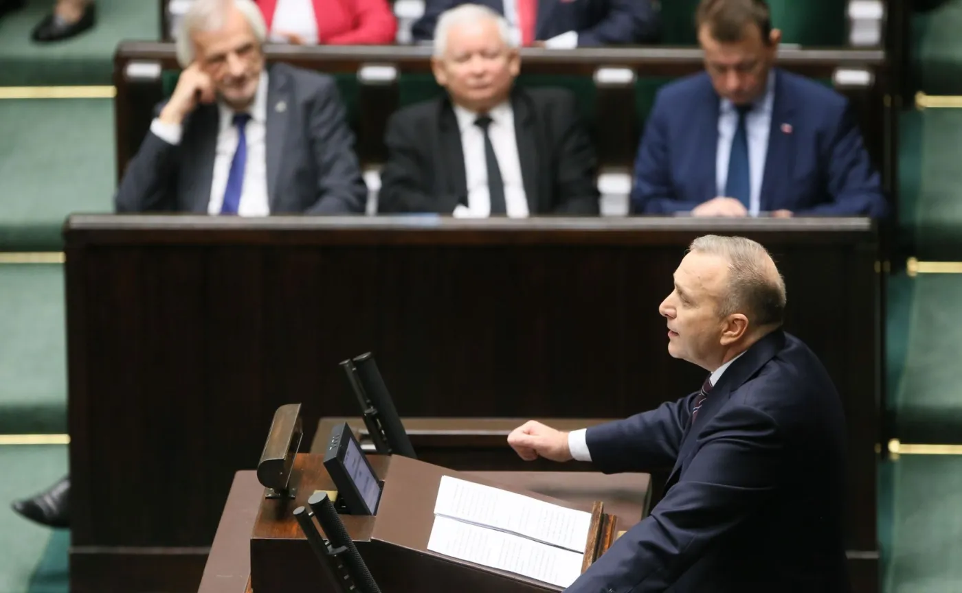 Schetyna: Mnie nie interesuje, co Kaczyński sądzi. Ważne, co on robi