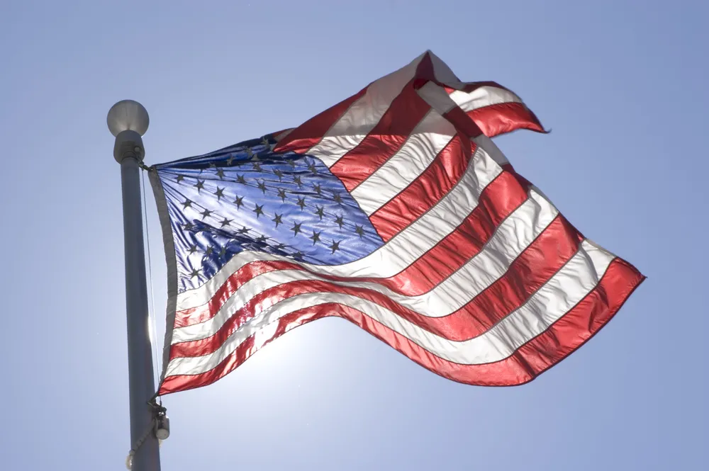 Flaga USA, fot. Kinetic Imagery 