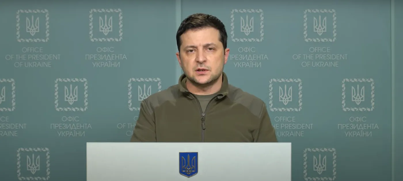 Zełenski: Odbyłem długą i ważną rozmowę z Macronem