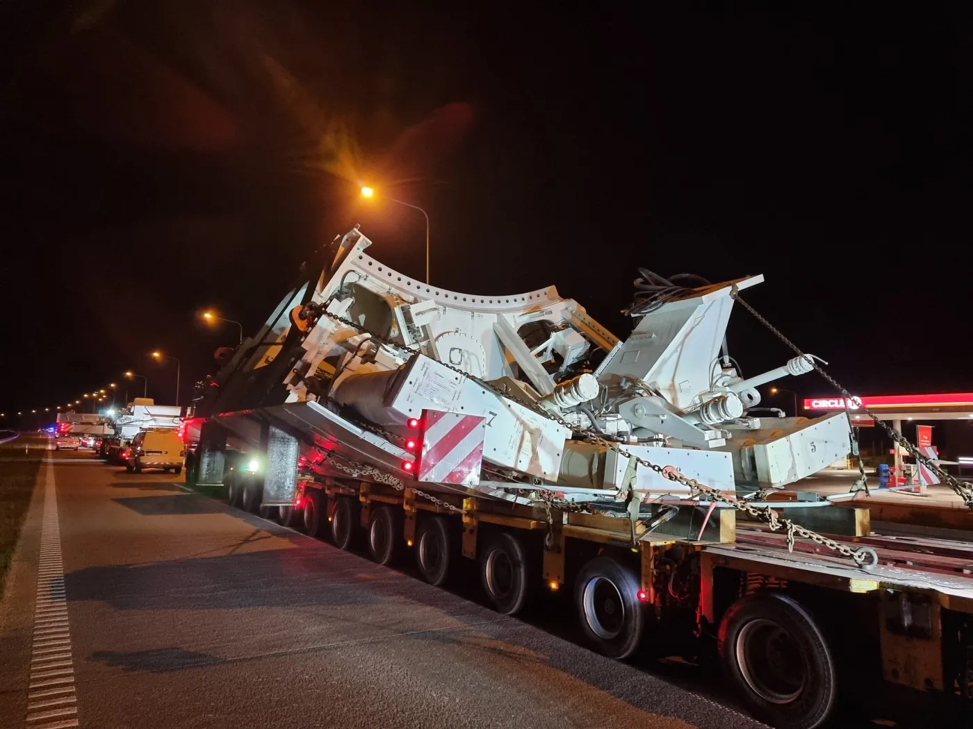 GDDKiA informuje: Przez Mazowsze przejedzie drugi transport maszyny TBM