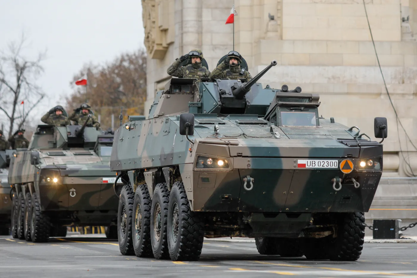 Ukraina kupuje od polskich zakładów 150 Rosomaków, moduły Rak oraz 100 pocisków do zestawów Piorun