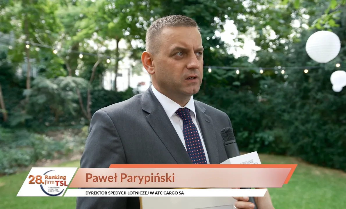 Paweł Parypiński, dyrektor frachtu lotniczego ATC CARGO
