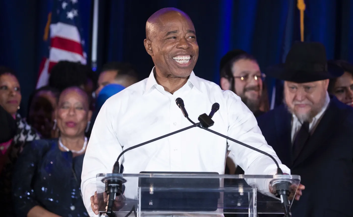 Demokrata Eric Adams wygrał wybory na burmistrza Nowego Jorku