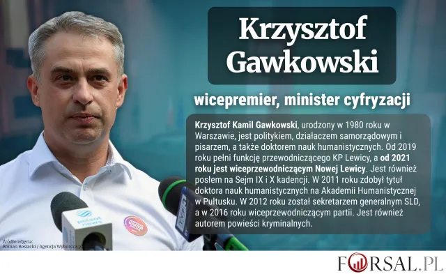 Kim jest Krzysztof Gawkowski? Wicepremier, minister cyfryzacji [BIOGRAM]