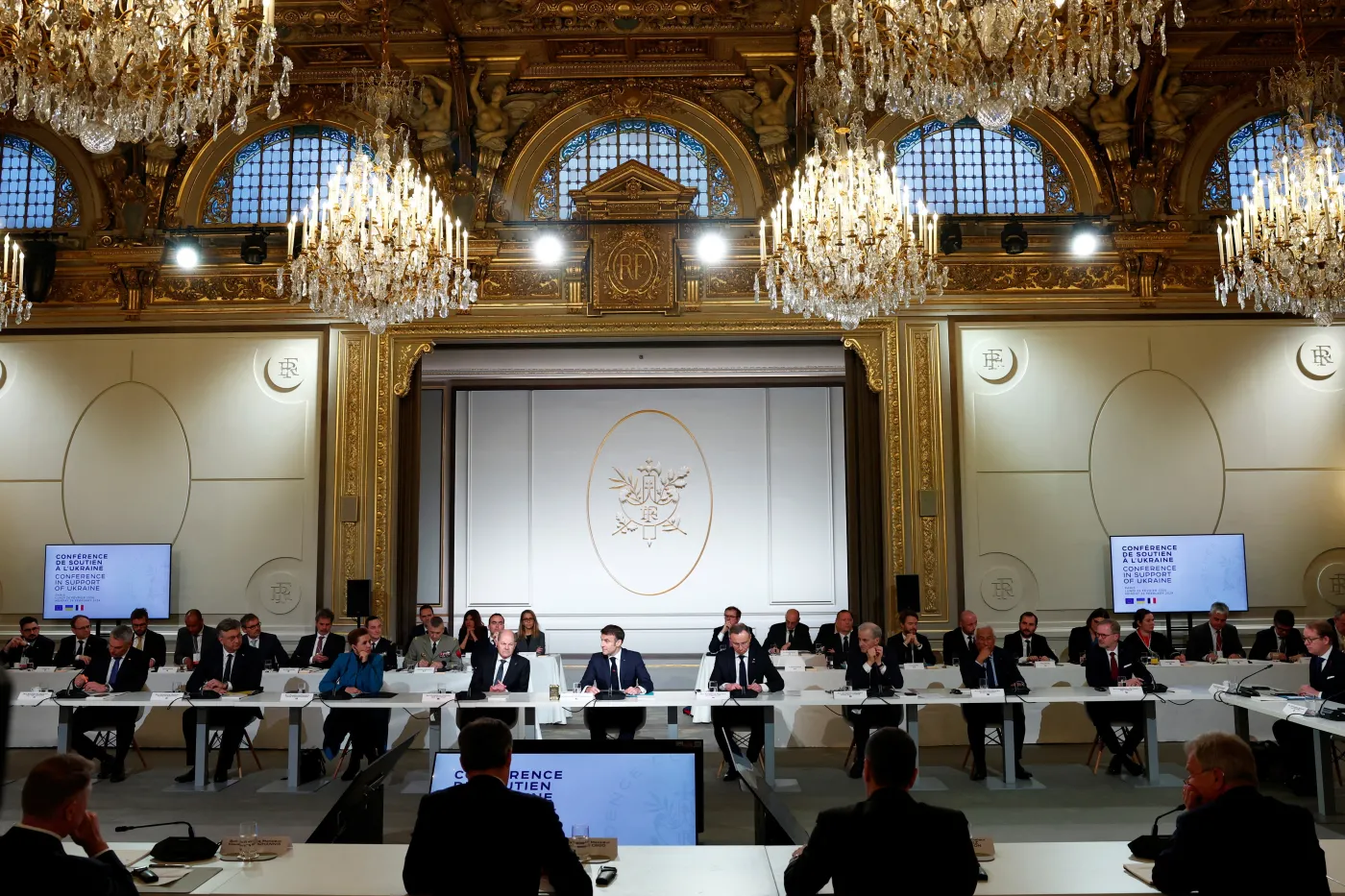 Macron: Konieczna jest mobilizacja sojuszników Ukrainy