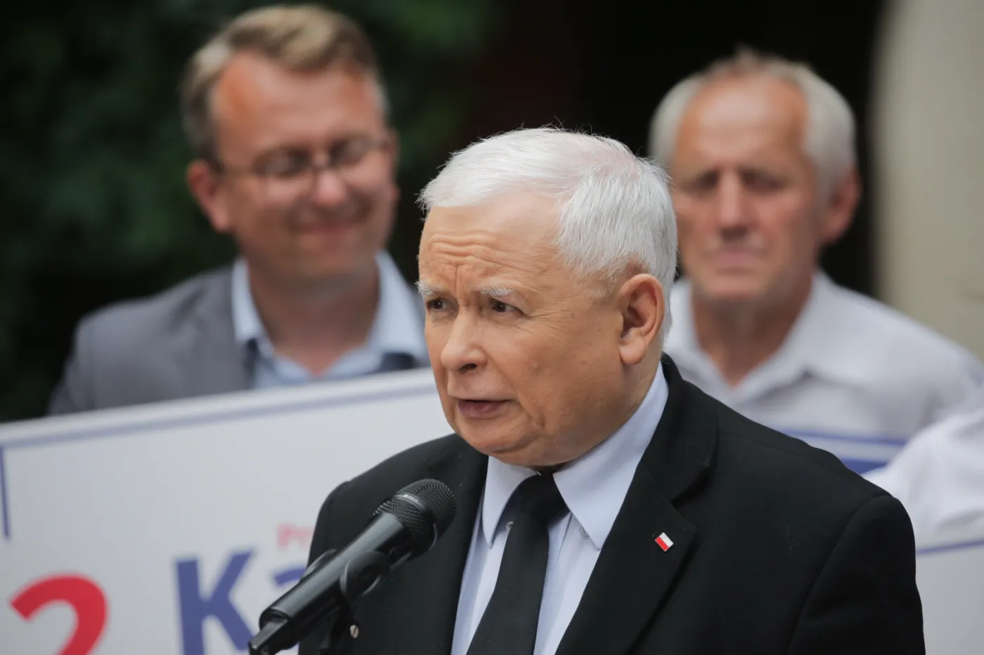 Jarosław Kaczyński o poparciu dla projektu "Tarcza Wschód": My nie jesteśmy opozycją totalną