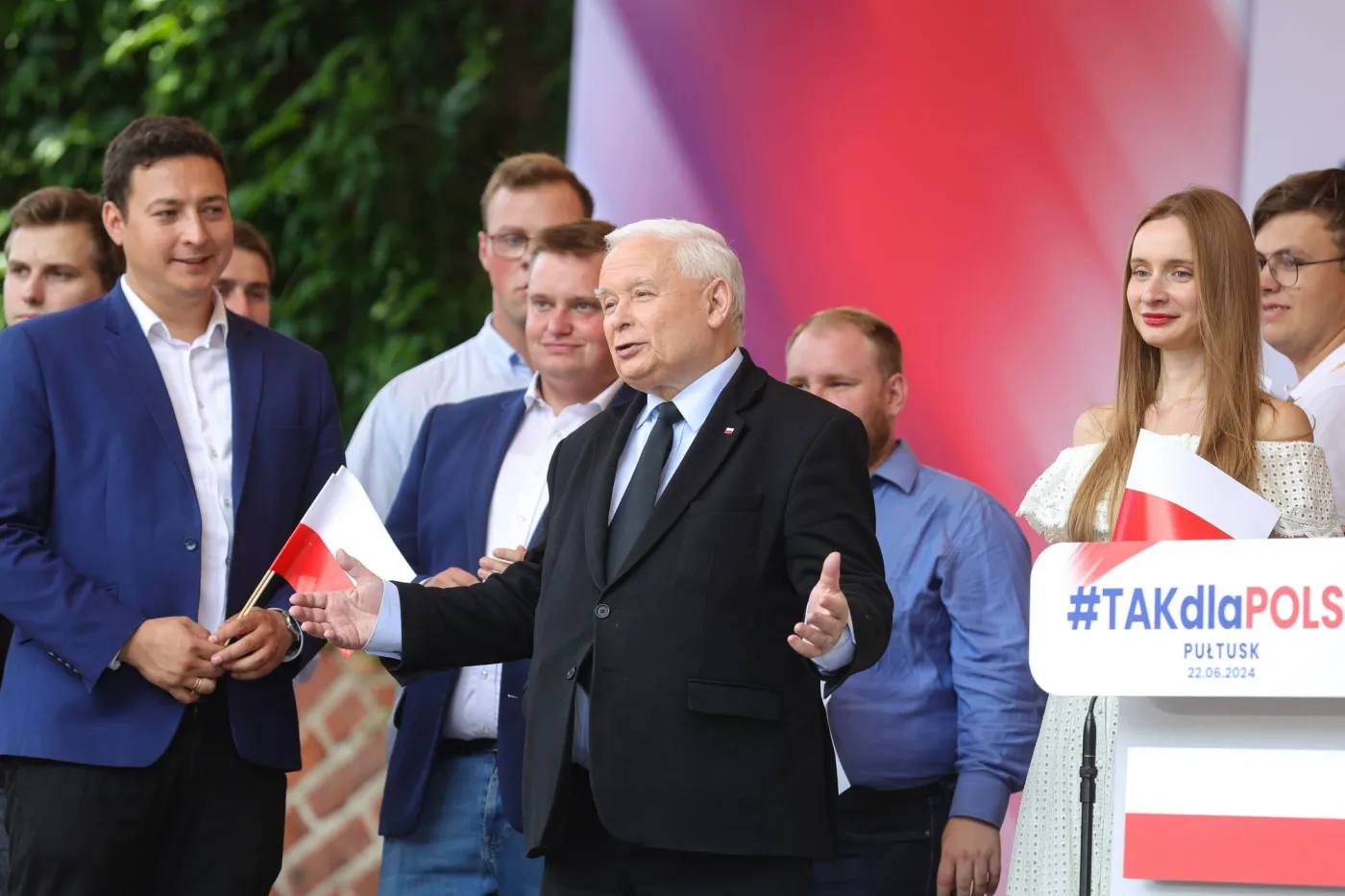 Kaczyński: Będziemy zbierać podpisy pod żądaniem referendum ws. wypowiedzenia paktu migracyjnego
