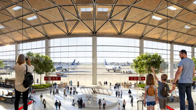 Projekt budowlany CPK gotowy. Tak ma wyglądać lotnisko w Baranowie