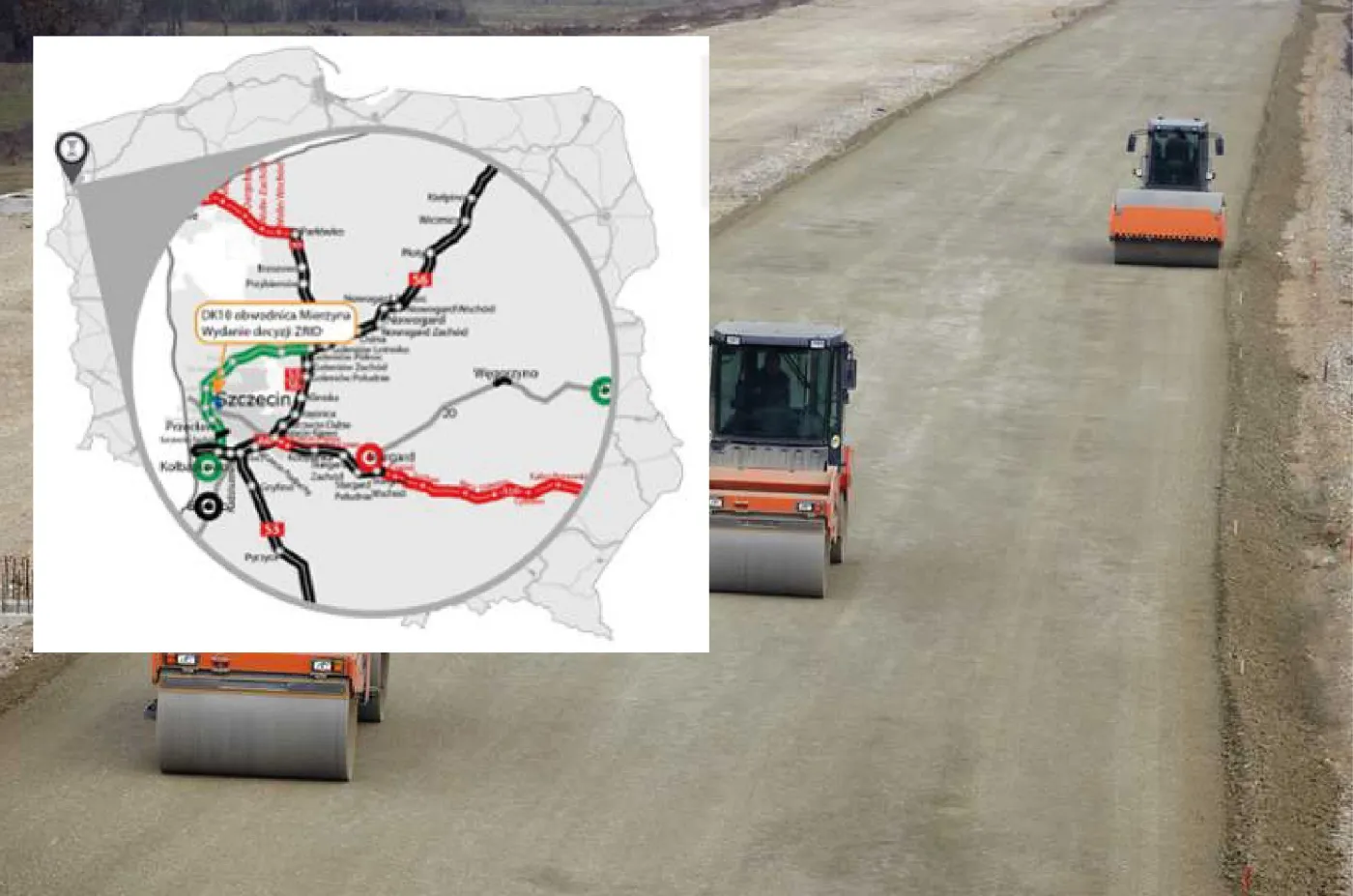 Zachodnia Obwodnica Szczecina. Jest zgoda na dojazd, który zakończy koszmar kierowców [MAPA]