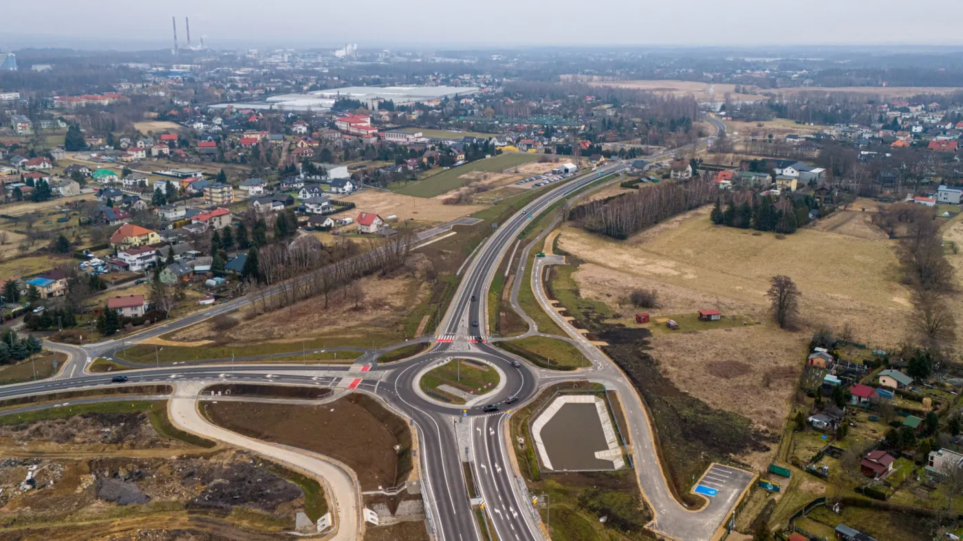 Obwodnica, która połączy Małopolskę ze Śląskiem na ukończeniu [WIDEO]